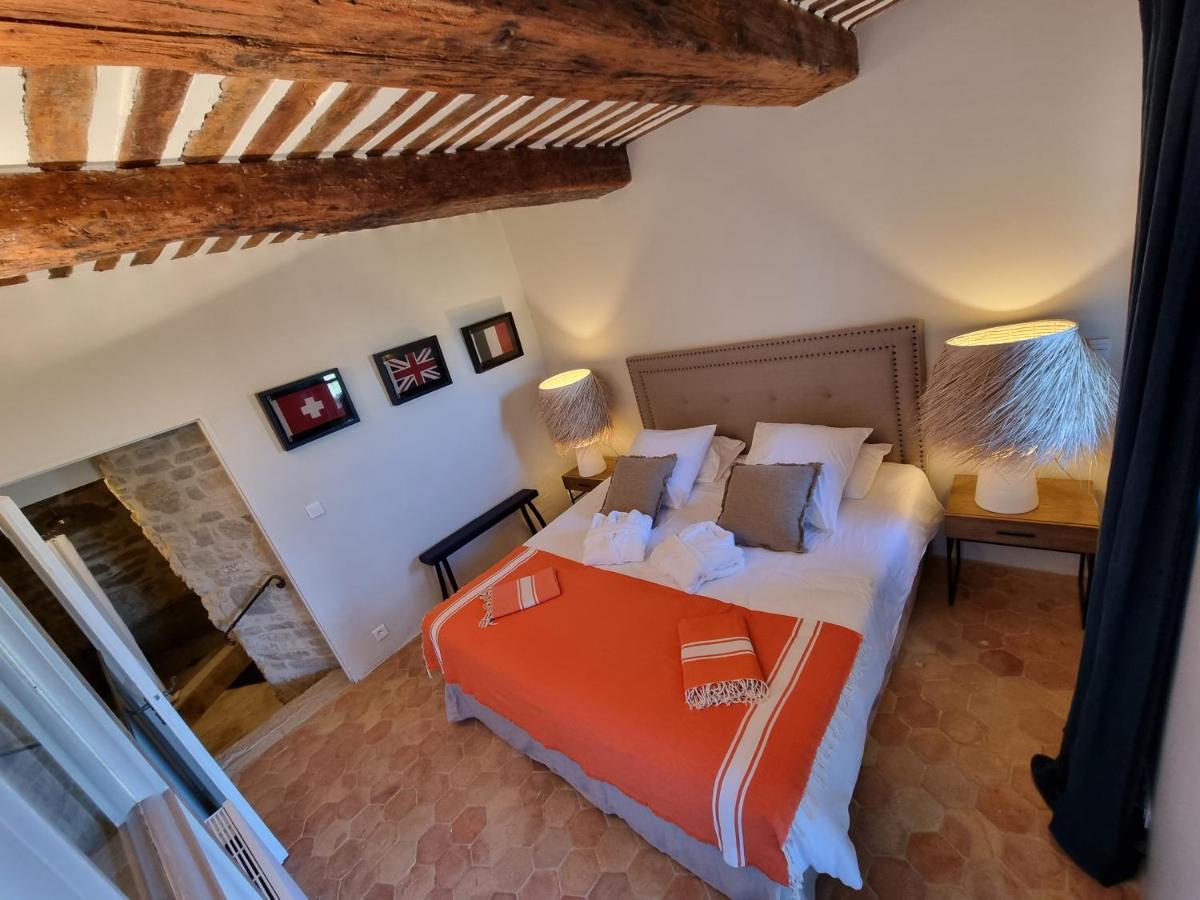 Maison Au Centre Du Village De Gordes Avec Vue Incroyable Ngoại thất bức ảnh