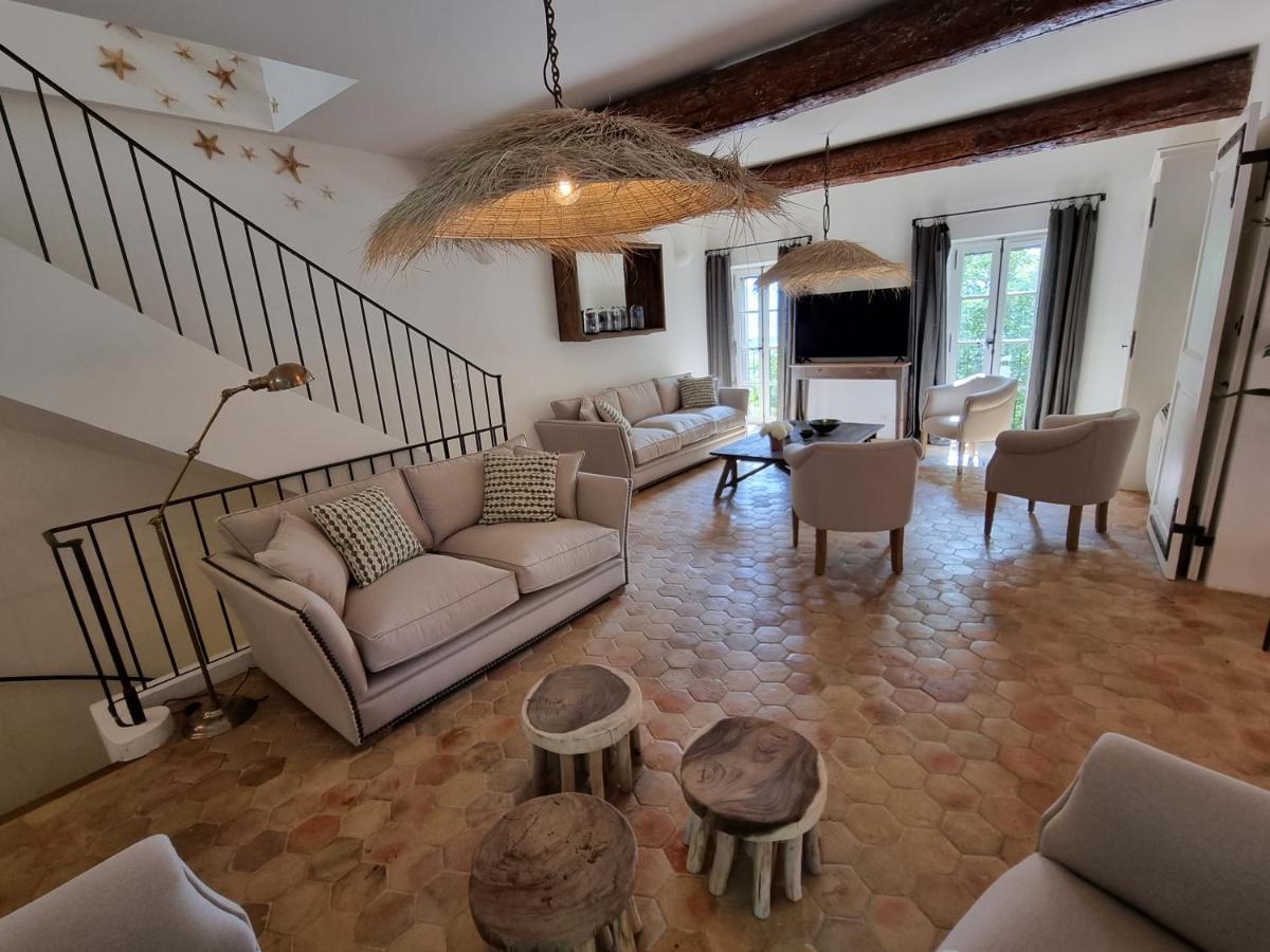 Maison Au Centre Du Village De Gordes Avec Vue Incroyable Ngoại thất bức ảnh