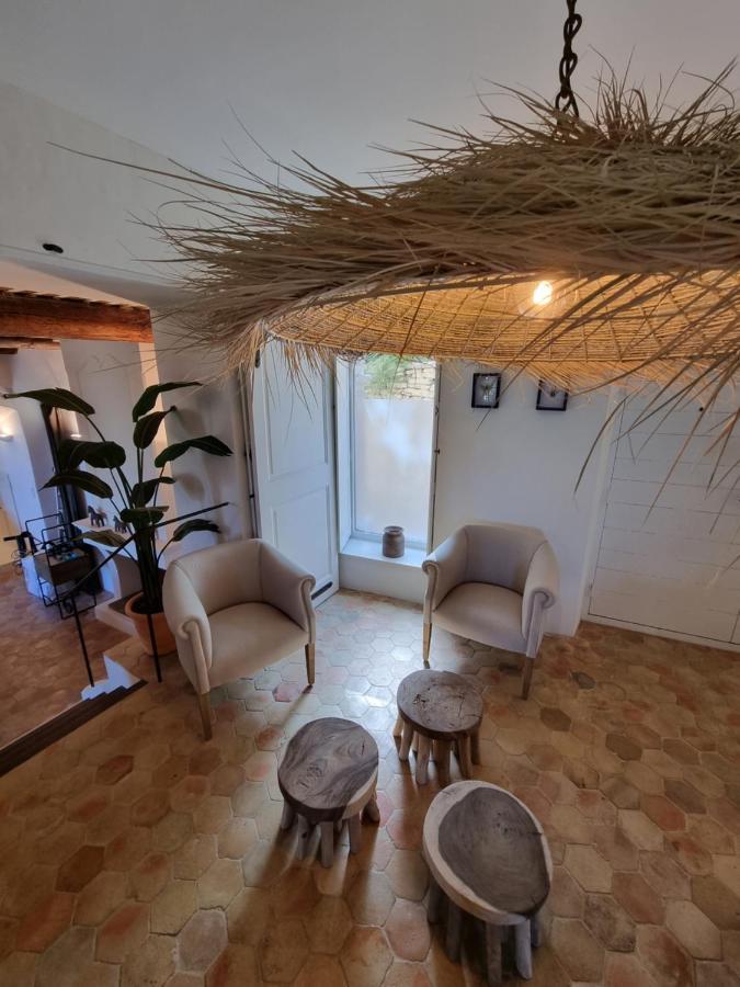 Maison Au Centre Du Village De Gordes Avec Vue Incroyable Ngoại thất bức ảnh