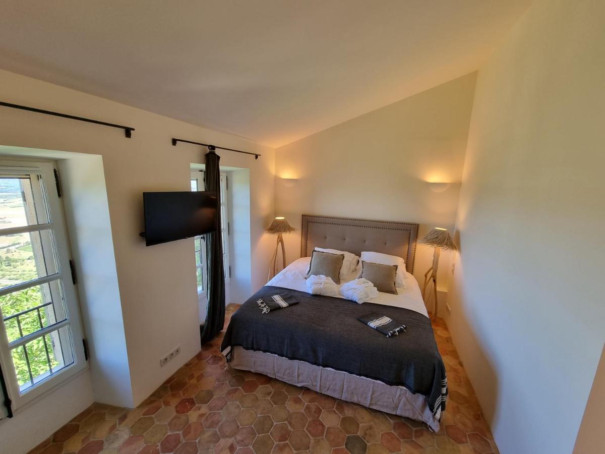 Maison Au Centre Du Village De Gordes Avec Vue Incroyable Ngoại thất bức ảnh